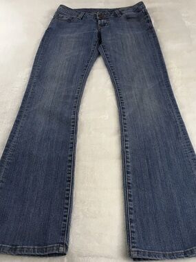 Seven7 Y2K Vintage Denim Classic Flare Bootcut stretch Jeans womens Pants 28